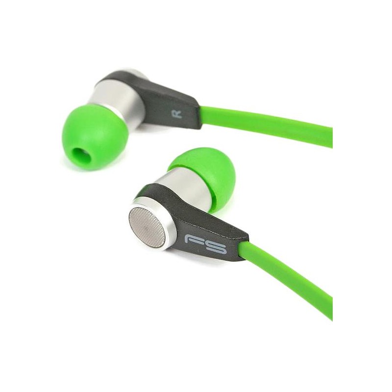 Omega Freestyle earphones + microphone FH2110, green Headphones