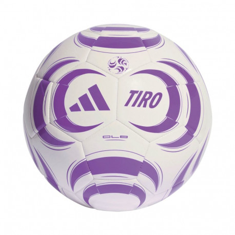 Piłka nożna adidas Tiro Club Sala biało-fioletowa JW1535 FUTS