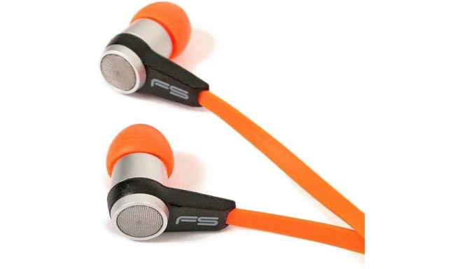 Omega Freestyle earphones + microphone FH2110, orange