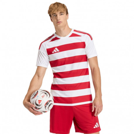 Adidas meeste särk Hooped 26 KF3388 2XL, valge-punane