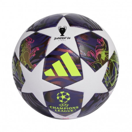 Adidas jalgpall UCL 25/26 Final League J350 JX9098 5, lilla-valge