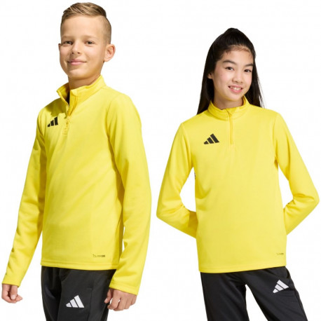 Bluza dla dzieci adidas Entrada 26 Training Top żółta JZ6639 128cm