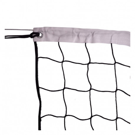 Domeks võrkpalli turniirivõrk 9,5m x 1m, must