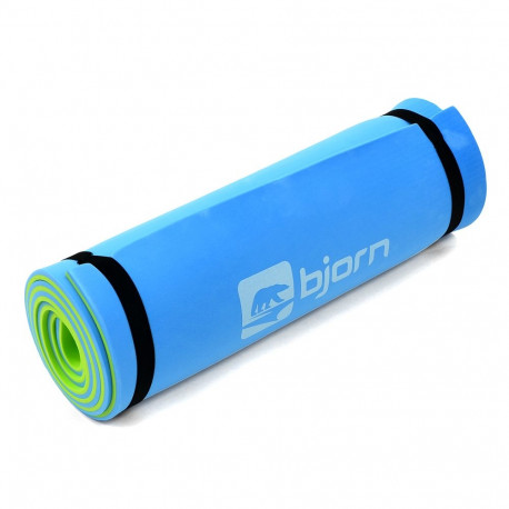 Mata Bjorn EVA 2-warstwowa niebiesko-zielona 180 cm x 50 cmx 1 cm DK 2267-2