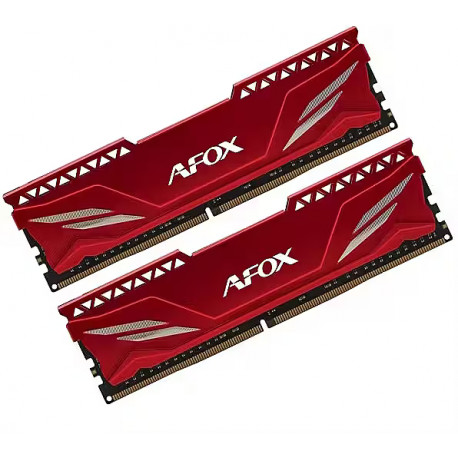 Afox RAM 2x8GB Gaming CL16, punane (avatud pakend)