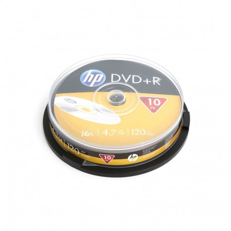 HP DVD+R 4.7GB 16X CAKE*10 12964/69318
