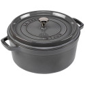 Staub ümmargune malmist hautamispott, 26cm grafiithall