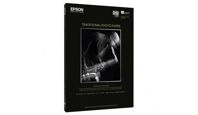 Epson Traditional Photo Paper silk matte, A3+ 25 Sheet, 330g
