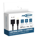 Ansmann andmeside- ja laadimiskaabel USB-Lightning 100 cm