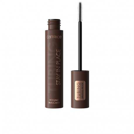 CATRICE TUBING STAY IN PLACE máscara de pestañas voluminizadora #020-Panda-Proof Brown 11 ml