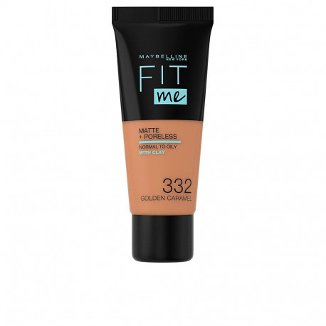 Maybelline jumestuskreem #332 Fit Me matt ja poore vähendav, kuldne