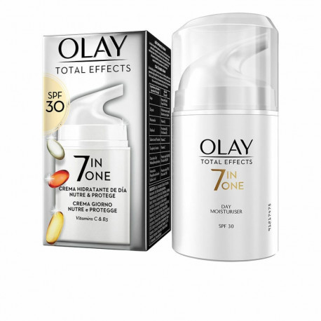 Niisutav päevakreem Olay Total Effects Spf 30 50 ml Toitev 7-in-1