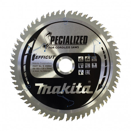 Makita B-69864 EFFICUT saeketas 165x20x60Z
