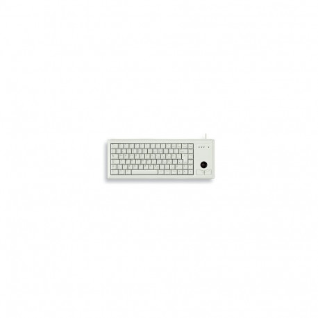 Cherry õhuke USB-klaviatuur G84-4400 LUBEU-0 trackballiga [US], valge