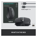 "Logitech MX Anywhere 3 Kabelos + Bluetooth 4000DPI graphit"