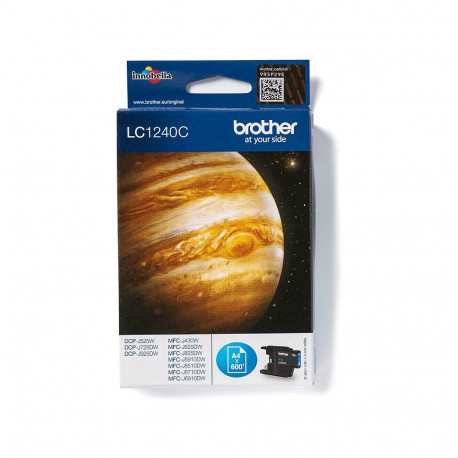 Brother LC-1240C tsüaan tint kuni 600 lehekülge ISO/IEC 24711