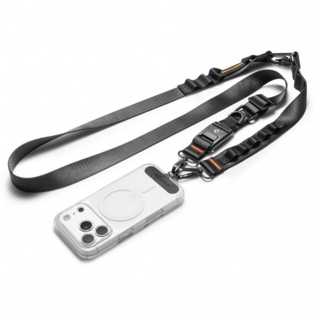 Spigen Spigen DA30M Stap Crossbody Phone Lanyard - Black