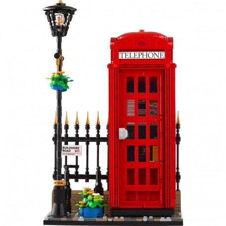 LEGO IDEAS 21347 Red London Telephone Box