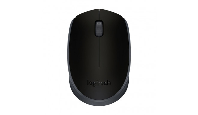 Juhtmevaba hiir M171 3-nupuline vasak- ja paremakäelistele ühilduv PC/Mac-iga, must/hall