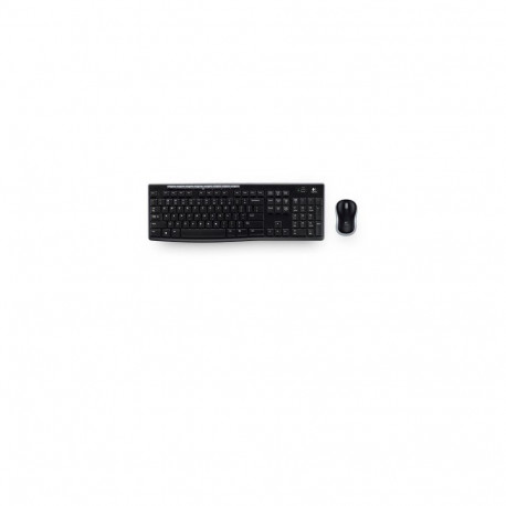 Logitech keyboard MK270 Wireless, black + mouse