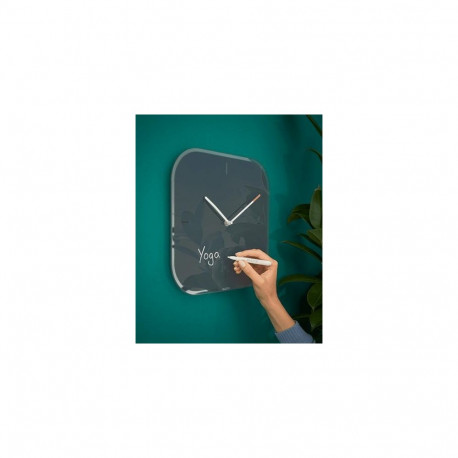 Leitz Cosy Silent Glass Wall Clock