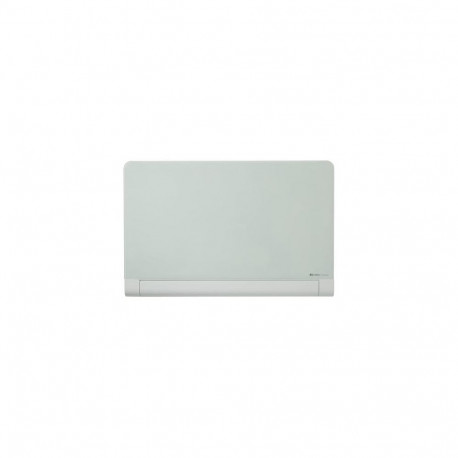 Nobo Impression Pro Glass Magnetic Whiteboard concealed pen tray 85" 190x100cm