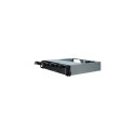 Inter-Tech IPC 2U-2404S Rack Black, Silver