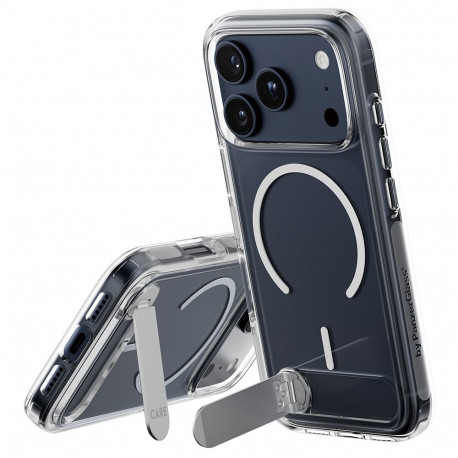 Mobiili tagakaas PanzerGlass iPhone 17 Pro Care Kickstand Magsafe läbipaistev