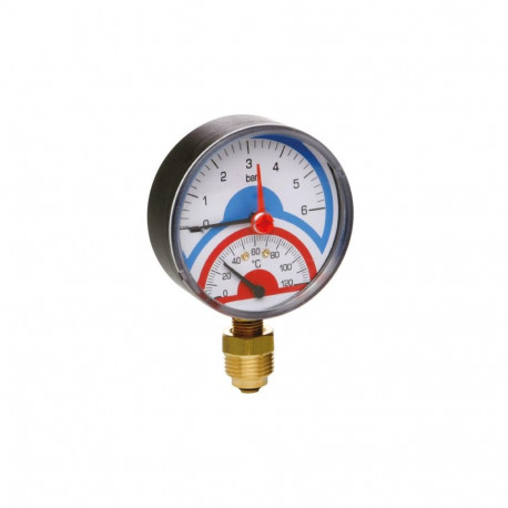 thermomanomeeter 1/2.6 bar.120C madal ühendus