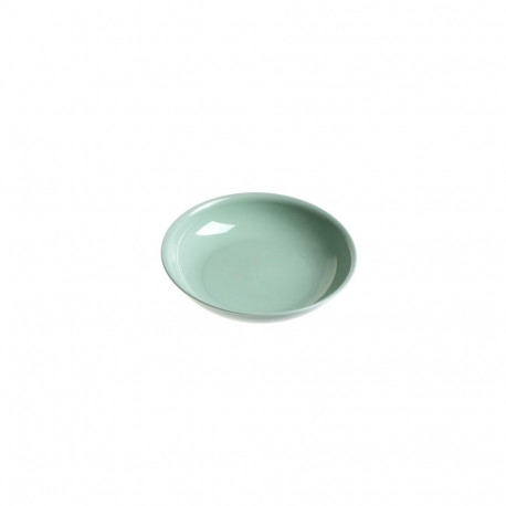 DEEP PLASTIC PLATE. GREEN