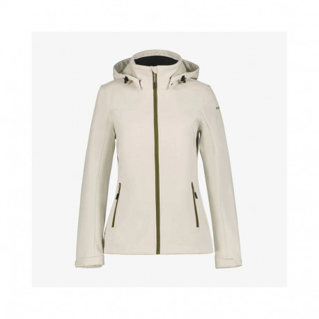 Softshell Icepeak Brenham valge/tumeroheline - 36