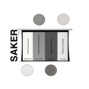 Elite Screens valge elektriline projektsiooniekraan | SKT150XHW2 | diagonaal 150" | 16:9