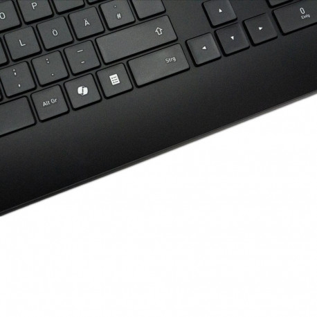 TERRA Keyboard 4000 Corded [DE] USB black Copilot  QWERTZ, 105 Tasten, kabelgebunden, 1,80m