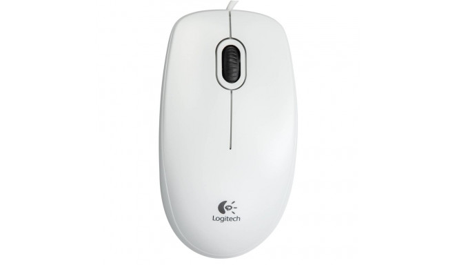 Logitech Mouse B100 Optical White