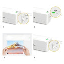 Laminator LR-01 white SAVIO A4