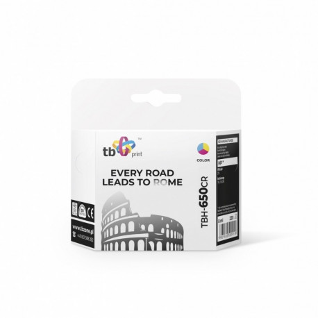 Ink for HP DJ 2515 Color reman. TBH-650CR
