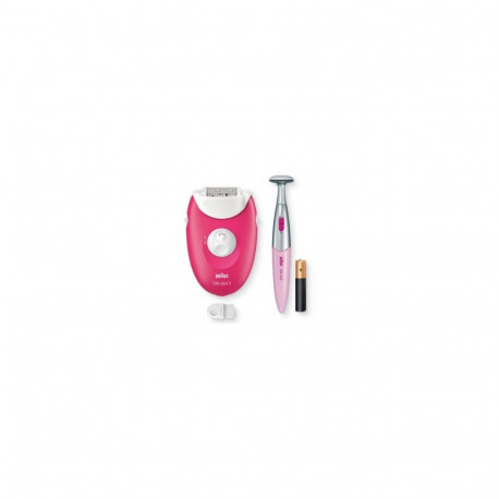 Epilator - Braun Silk-épil 3 SE3-202 20 Tweezers, Precision Trimmer, White