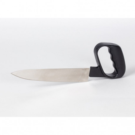 Kitchen Knife - SUNDO Chef's Knife Stainless Steel Blade Black Handle