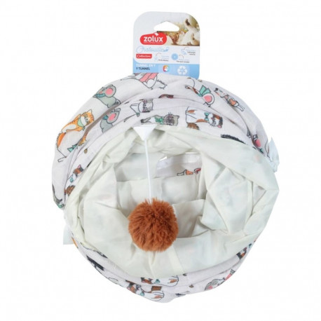 Pet Toy - ZOLUX Chatouille Tunnel Y 40x29 cm Multicolour