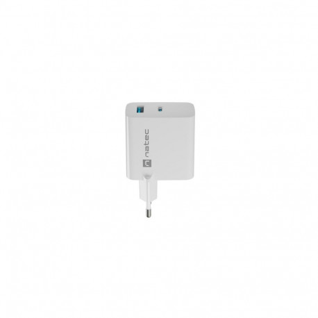 Wall Charger - NATEC Ribera GAN 45W White
