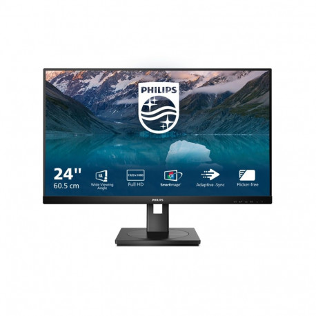 Monitor - Philips S Line 242S9JML/00 24" Full HD 1920x1080 Black