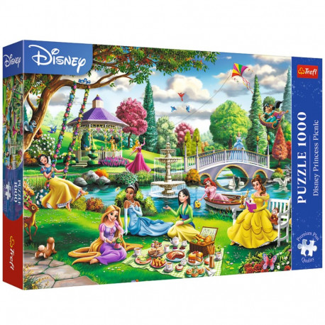 Puzzle - 1000 - Disney Princess - Piknik z Księżniczkami - Trefl 10919