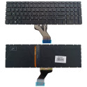 Keyboard HP Pavilion 15-CX, 15-DS, with backlight, US