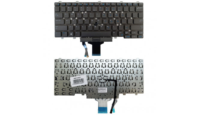 Keyboard DELL Latitude E3340 E5450 E7450, with trackpoint, US