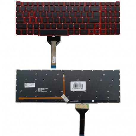 Keyboard ACER Nitro AN515-45, AN515-56, AN515-57, with backlight