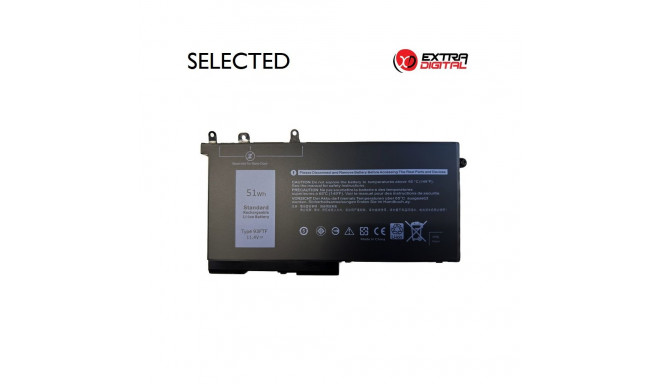 Notebook Battery DELL D4CMT, 51Wh, Extra Digital Selected