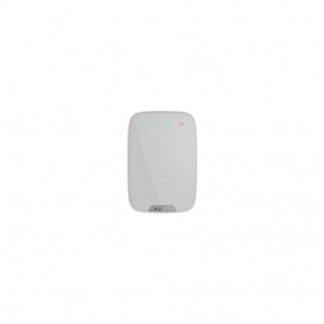 Ajax KeyPad Wireless touch keyboard (white)