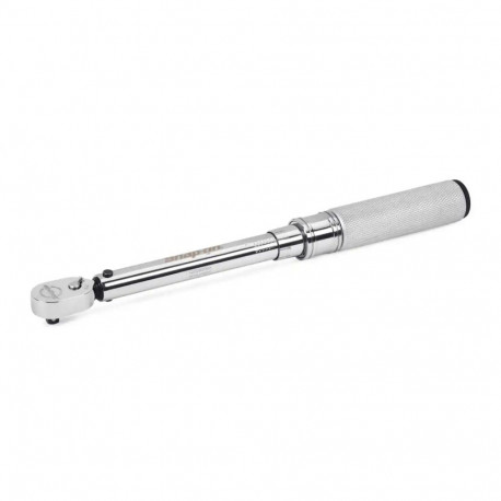 1/4" Drive SAE Adjustable Click-Type Fixed Ratchet Torque Wrench (40–200 in-lb)