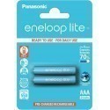 Panasonic eneloop rechargeable battery lite AAA 550 2BP