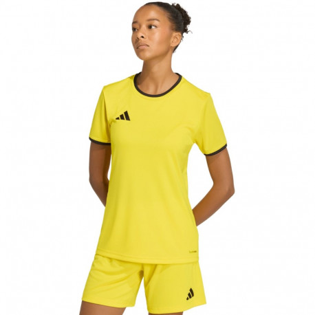 Adidas naiste särk Entrada 26 JZ2493 2XL, kollane